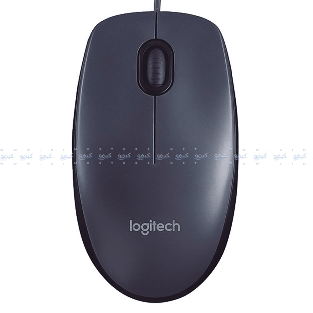 Logitech M90 Wired Mouse 1000Dpi - Gray