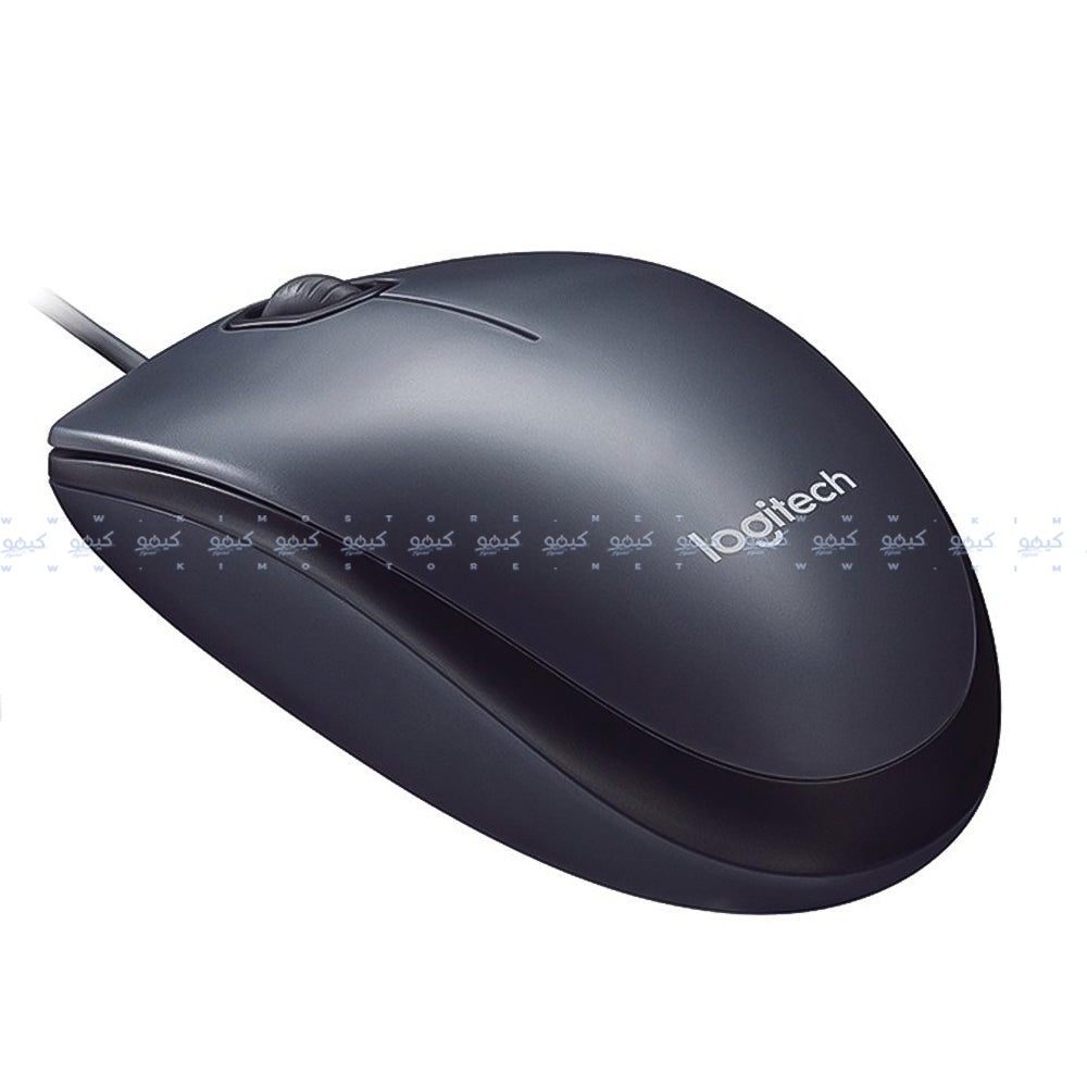 Logitech M90 Wired Mouse 1000Dpi - Gray