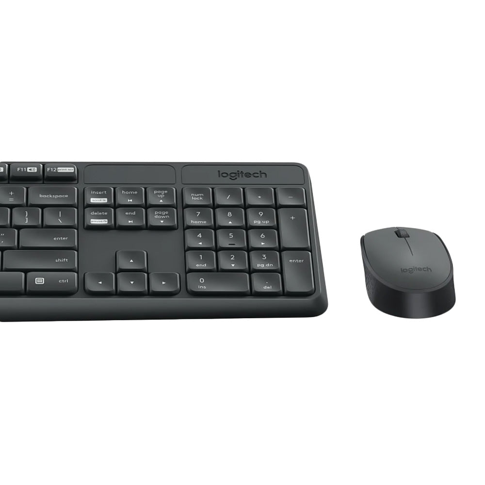 Logitech MK235 Wireless Keyboard + Mouse Combo English & Arabic