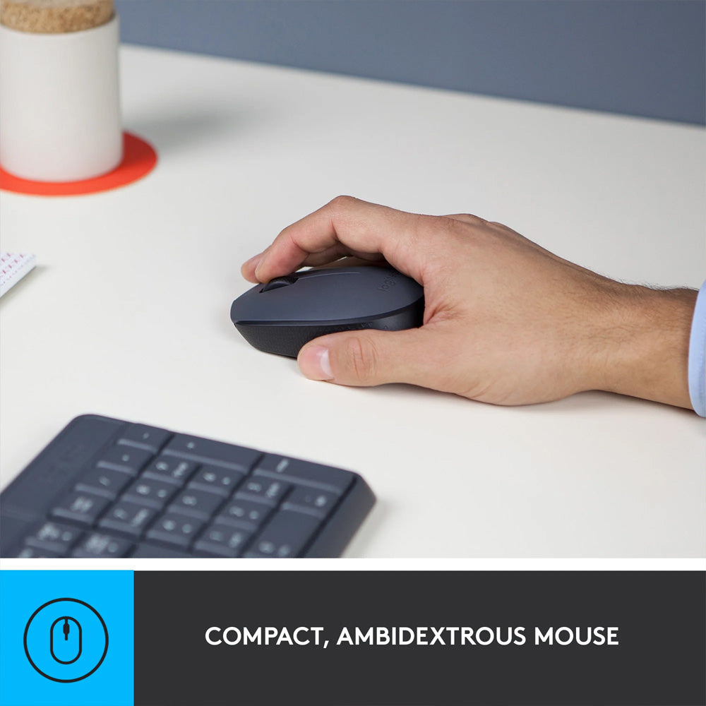 Logitech MK235 Wireless Keyboard + Mouse Combo English & Arabic