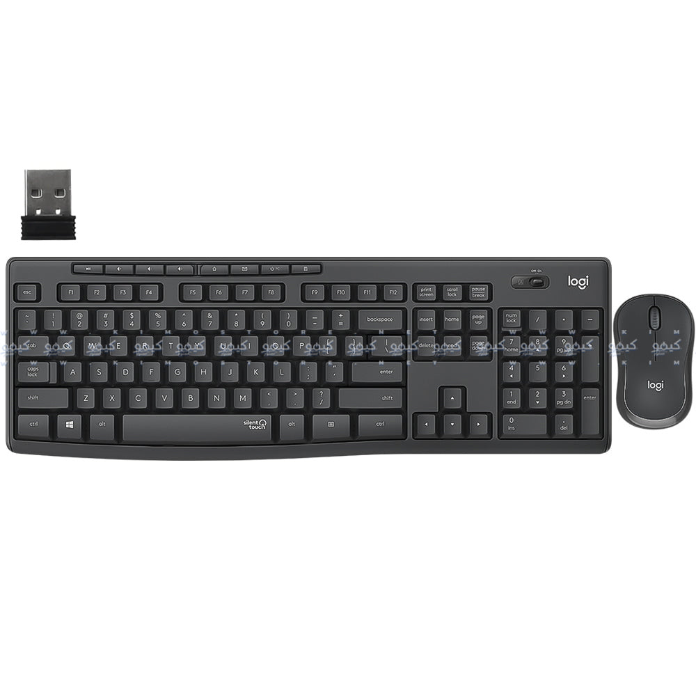 Logitech MK295 Wireless Keyboard + Mouse Combo English & Arabic