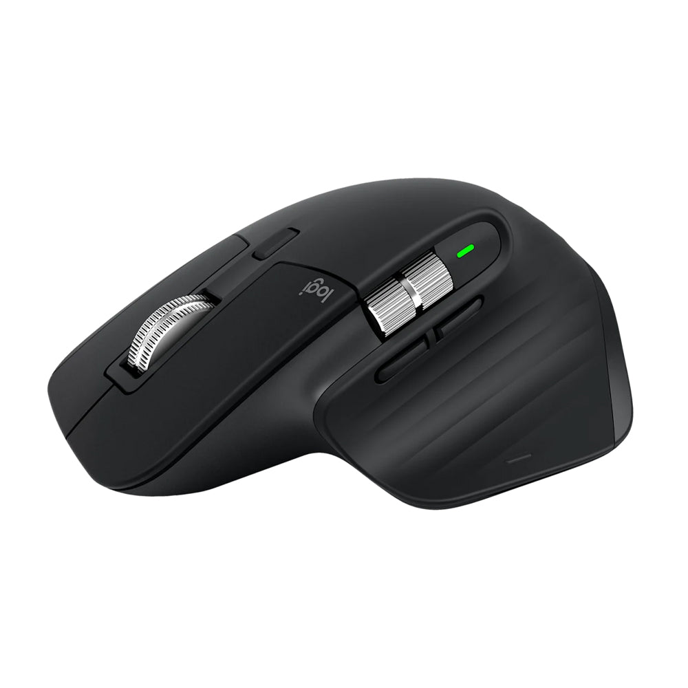 كيبورد + ماوس + مسند لليد لوجيتك لاسلكي بلوتوث ثنائي الوضع كومبو إنجليزي وعربي MX Keys S - جرافيت