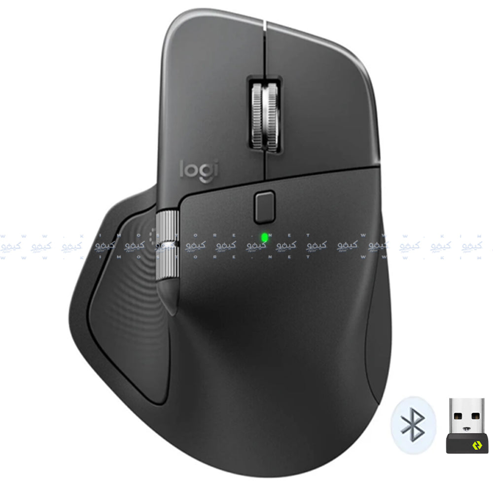 ماوس لوجيتك بلوتوث 8000 نقطة في البوصة Mx Master 4 - أسود