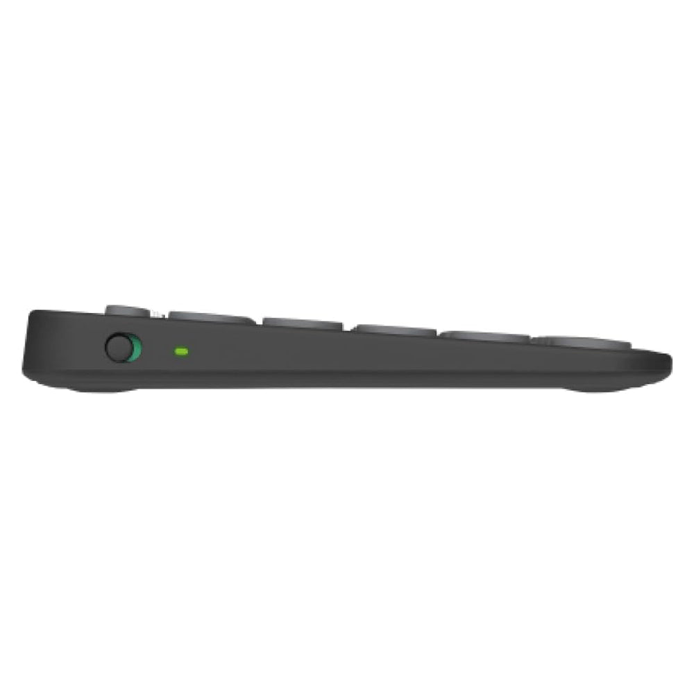 Logitech Pebble Keys 2 K380S Dual Mode Bluetooth Wireless Keyboard English & Arabic - Graphite