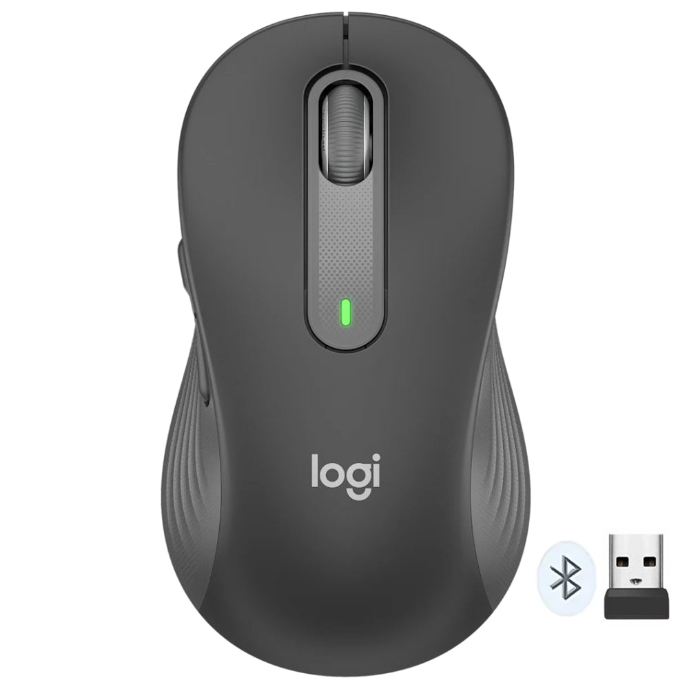 Logitech Signature M650L Dual Mode Bluetooth Wireless Mouse 4000Dpi - Graphite