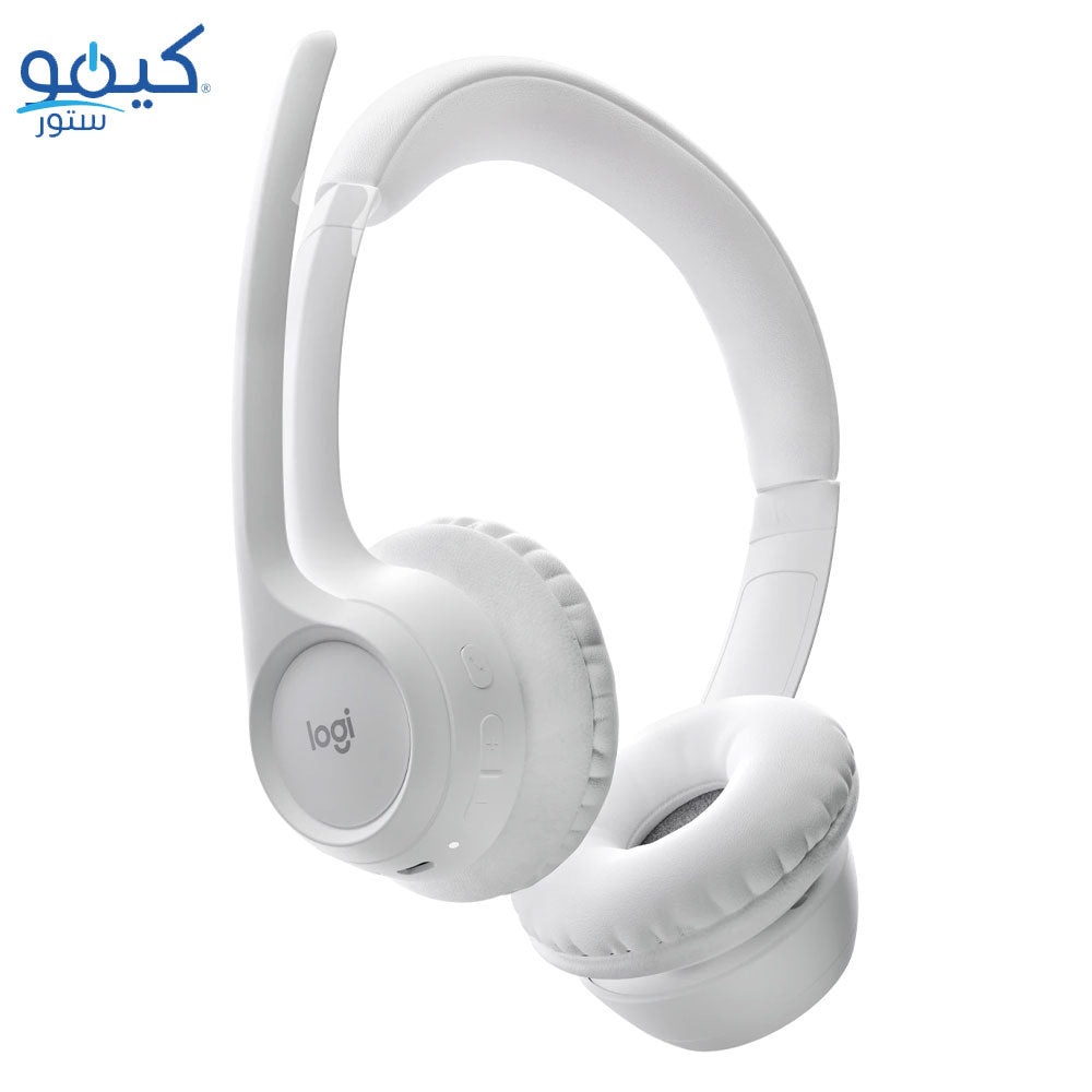 Wireless Headset With Noise-Cancelling Mic