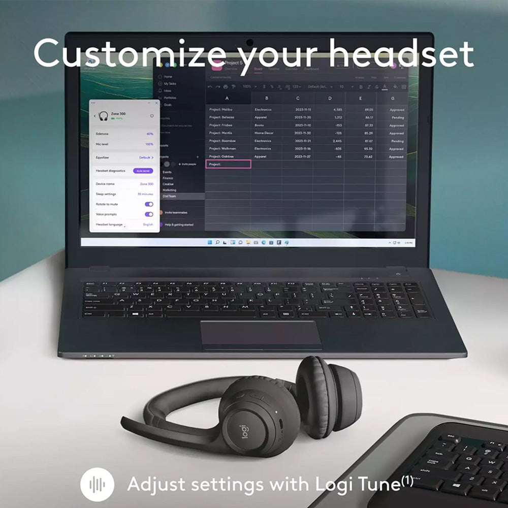 سماعة رأس لوجيتك بلوتوث لاسلكية