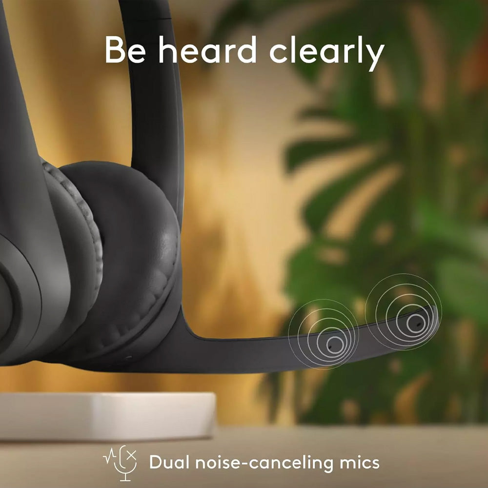 سماعة رأس لوجيتك بلوتوث لاسلكية مع ميكروفون عازل للضوضاء Zone 300