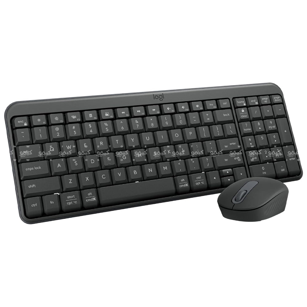 Logitech MK250 Combo Bluetooth Arabic - Graphite