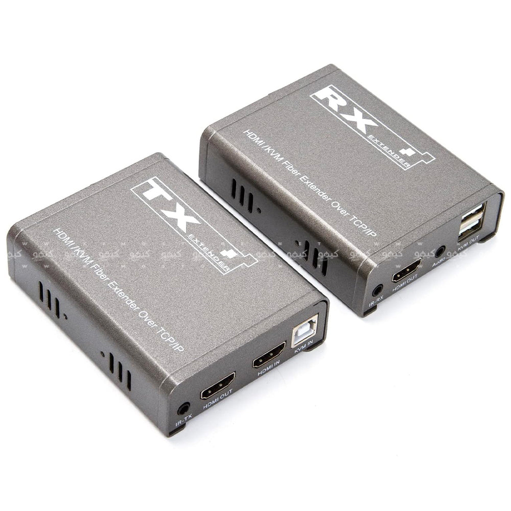 M-HF100U HD Extender Over Fiber + Fiber Cable 200m