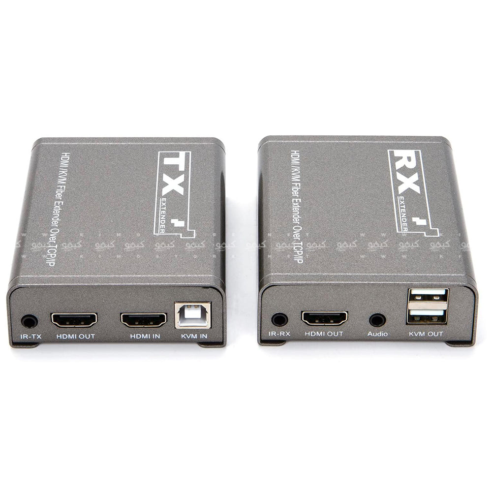 M-HF100U HD Extender Over Fiber + Fiber Cable 200m