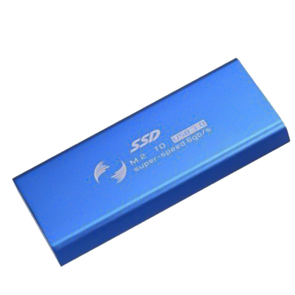 M.2 mSATA Mobile Rack USB 3.0 - Blue