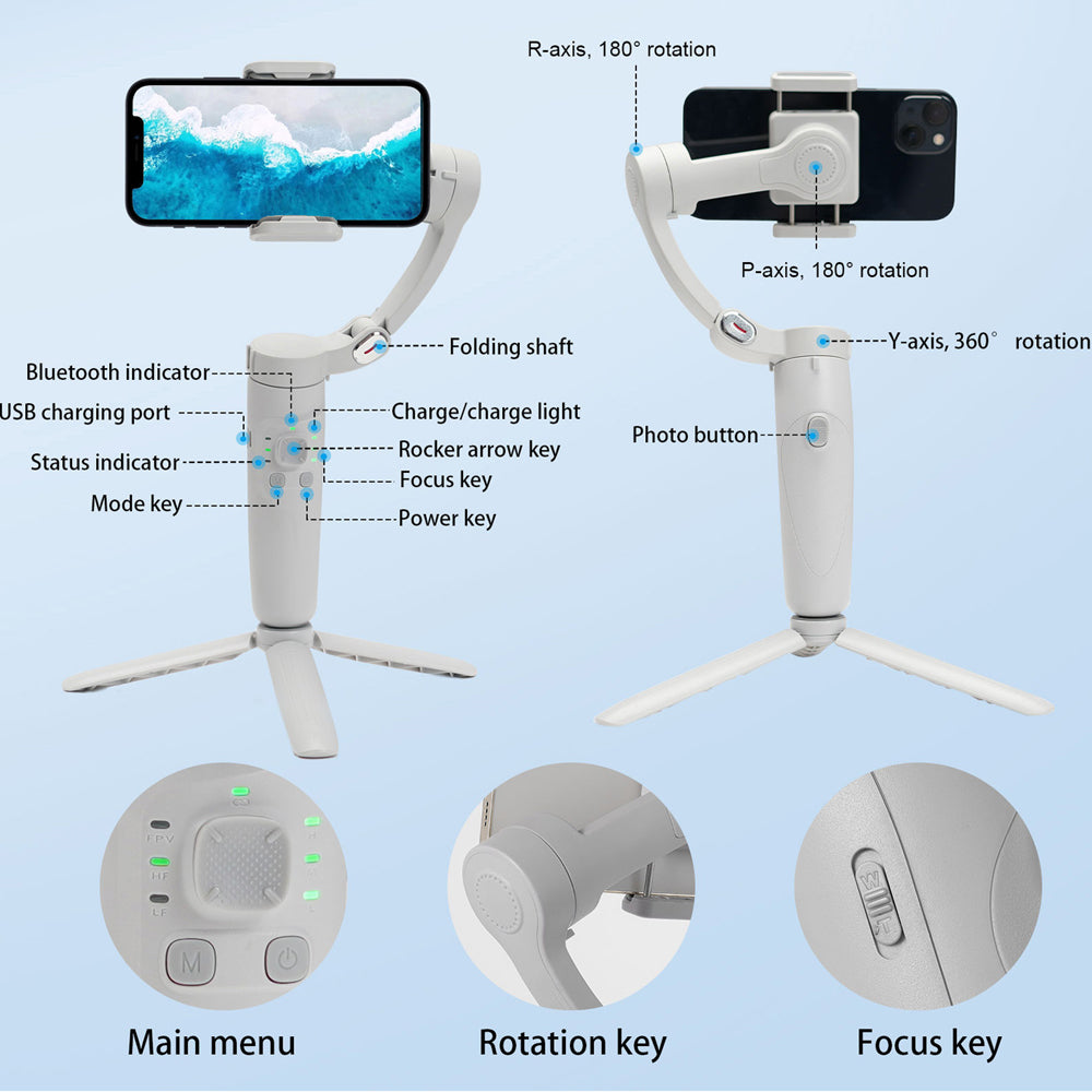 M1 Phone Gimbal Stabilizer