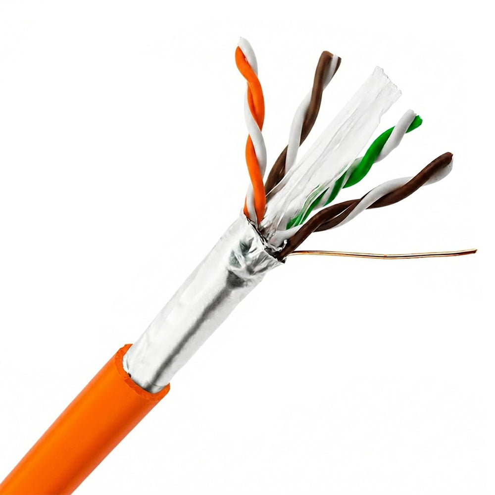 MJK Network Cable 305m Cat6 FTP - Orange