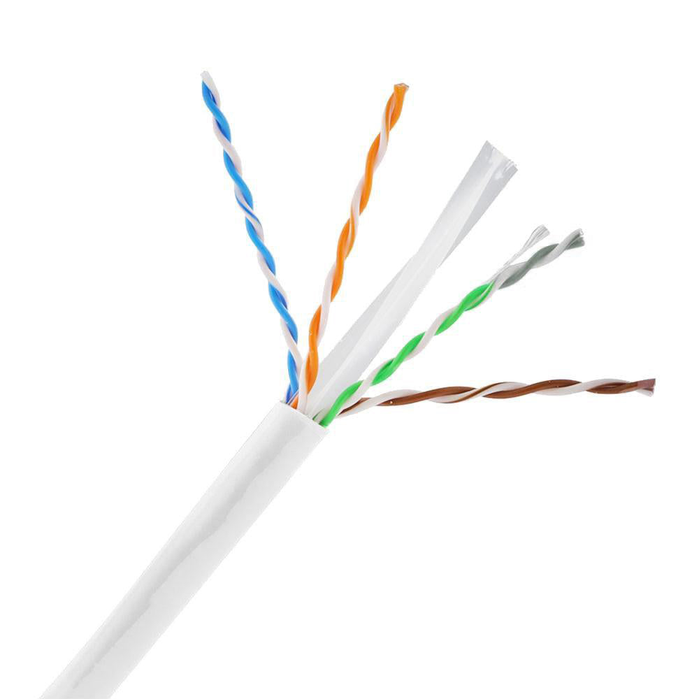 MJK Network Cable 305m Cat6 UTP (Pass Fluke Test) - White