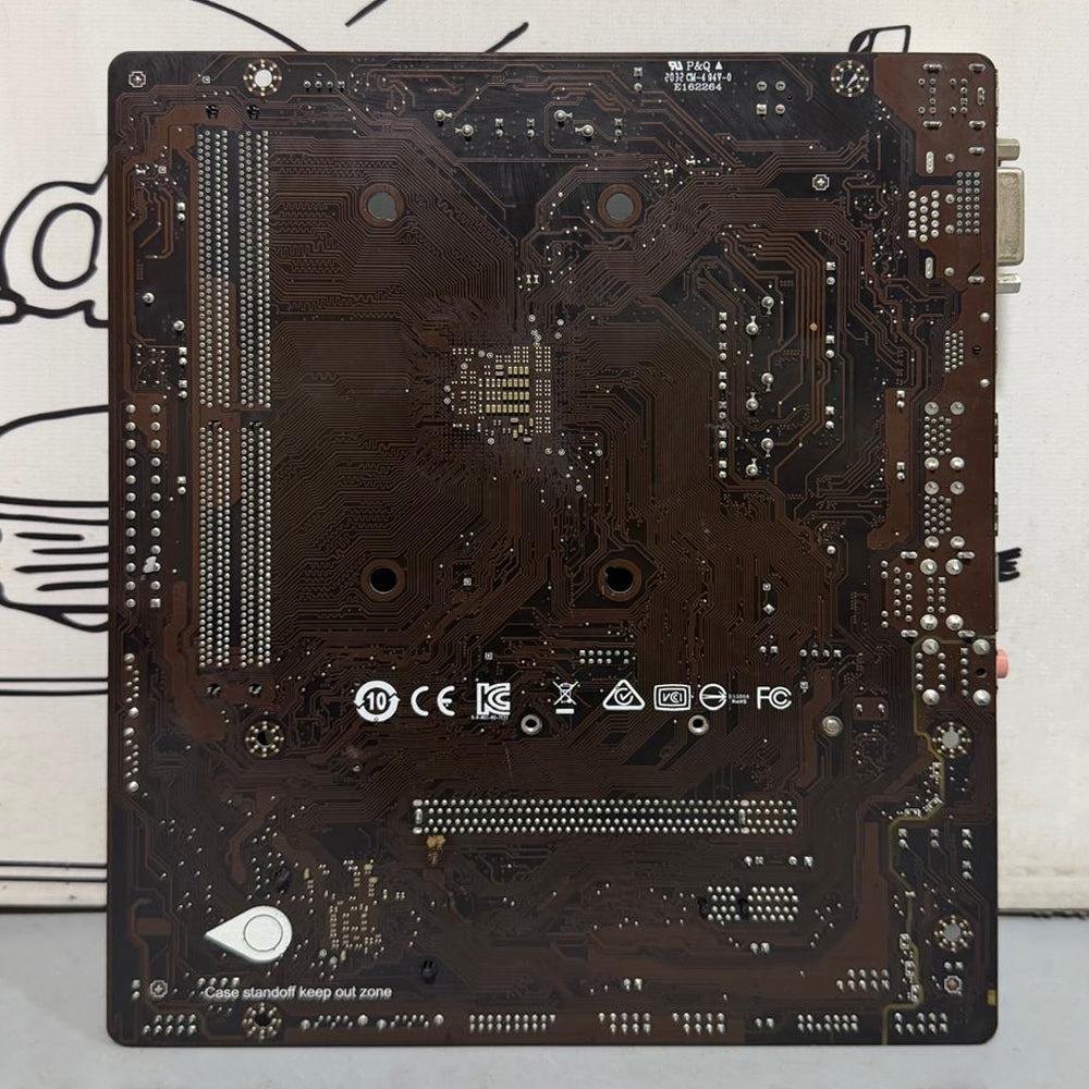 مازر بورد إم إس أى A320M-A Pro Max سوكيت معالج AM4 + بروسيسور إى إم دى رايزن 5 3600 (استعمال خارج)