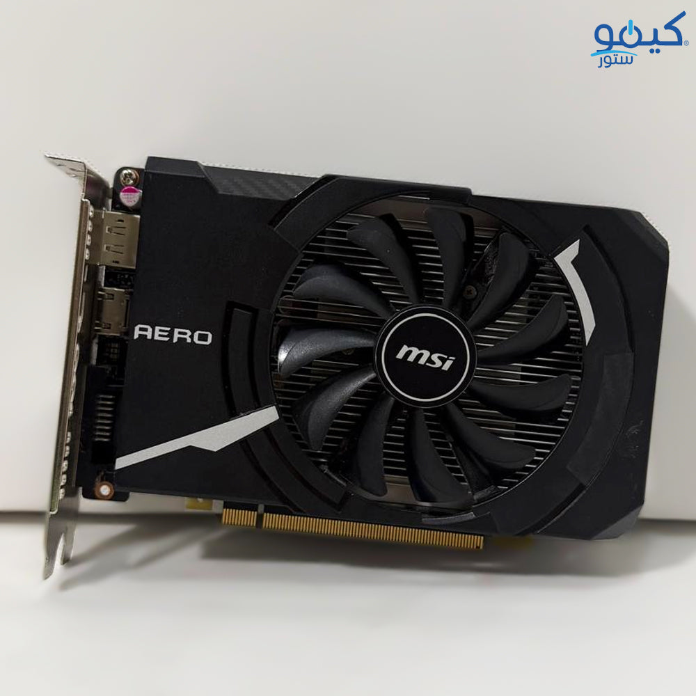 كارت شاشة إم إس أى 2 جيجابايت GeForce GTX 1050 GDDR5 (استعمال خارج)