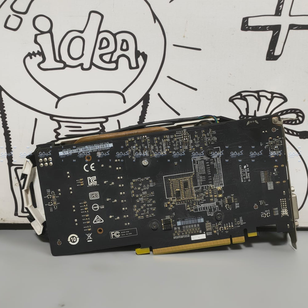 كارت شاشة إم إس أى جيفورس 3 جيجابايت GTX 1060 3GT OCV2 GDDR5 (استعمال) بالبوكس