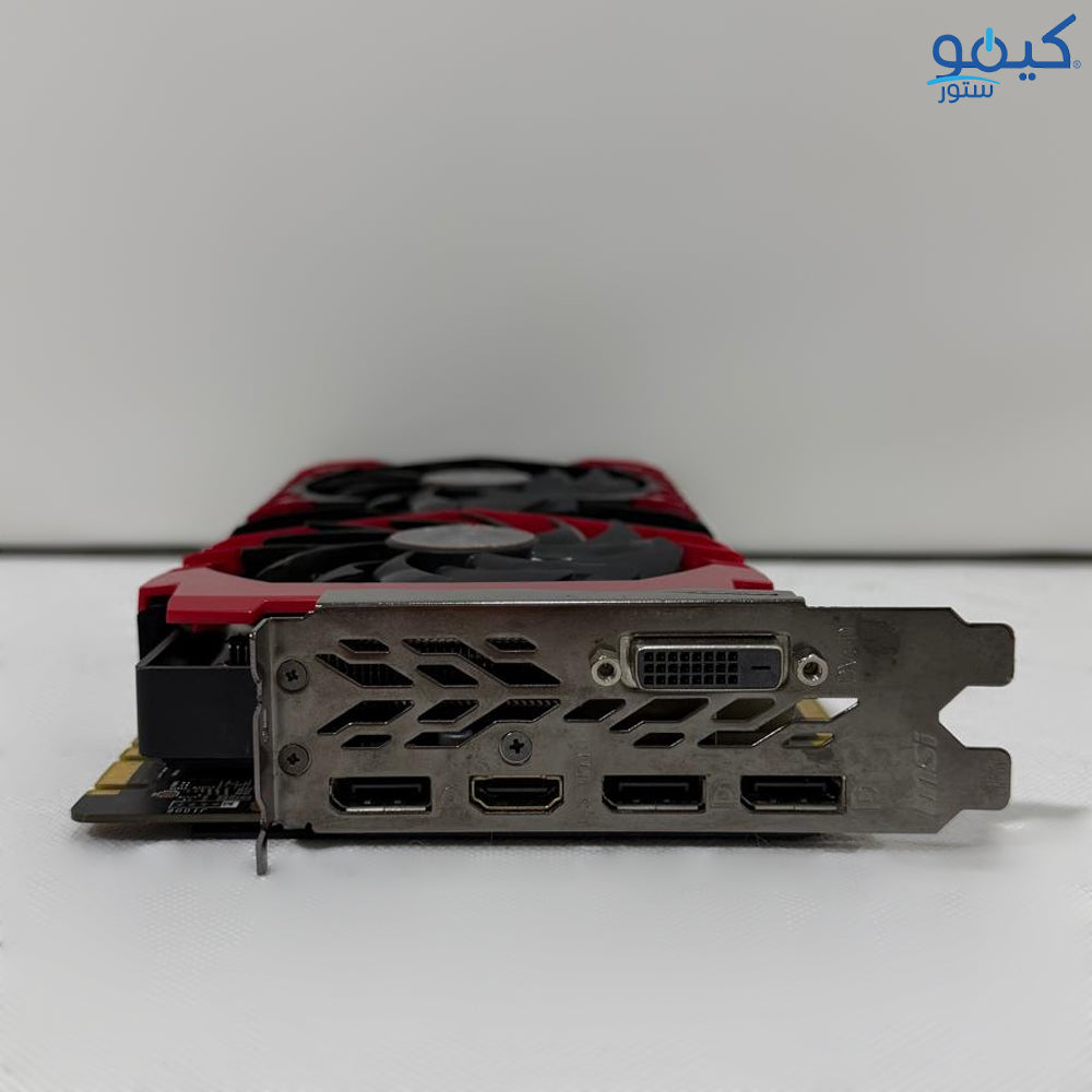 كارت شاشة إم إس أى جيمينج 8 جيجابايت GeForce GTX 1070 X GDDR5 (استعمال خارج)