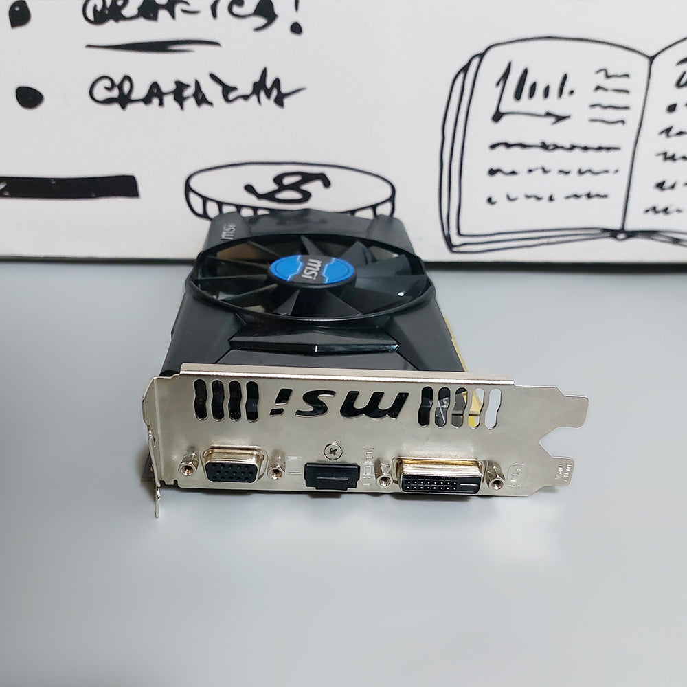 MSI AMD Radeon R7 200 2GB DDR3 Tower Graphics Card (Original Used)