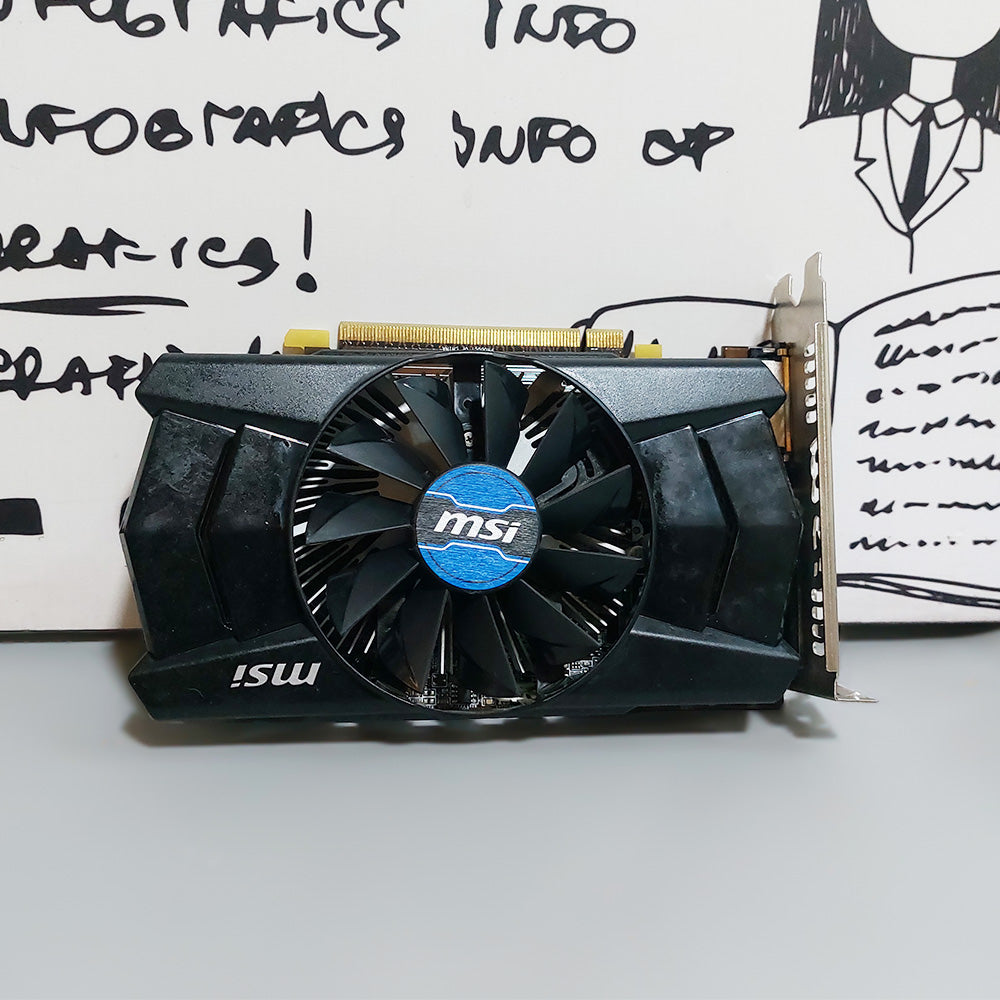MSI AMD Radeon R7 200 2GB DDR3 Tower Graphics Card (Original Used)