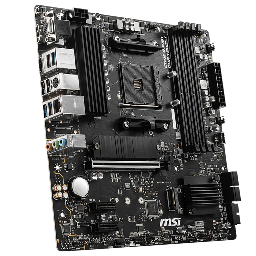 مازر بورد ام اس اى B550M PRO-VDH سوكيت معالج AM4