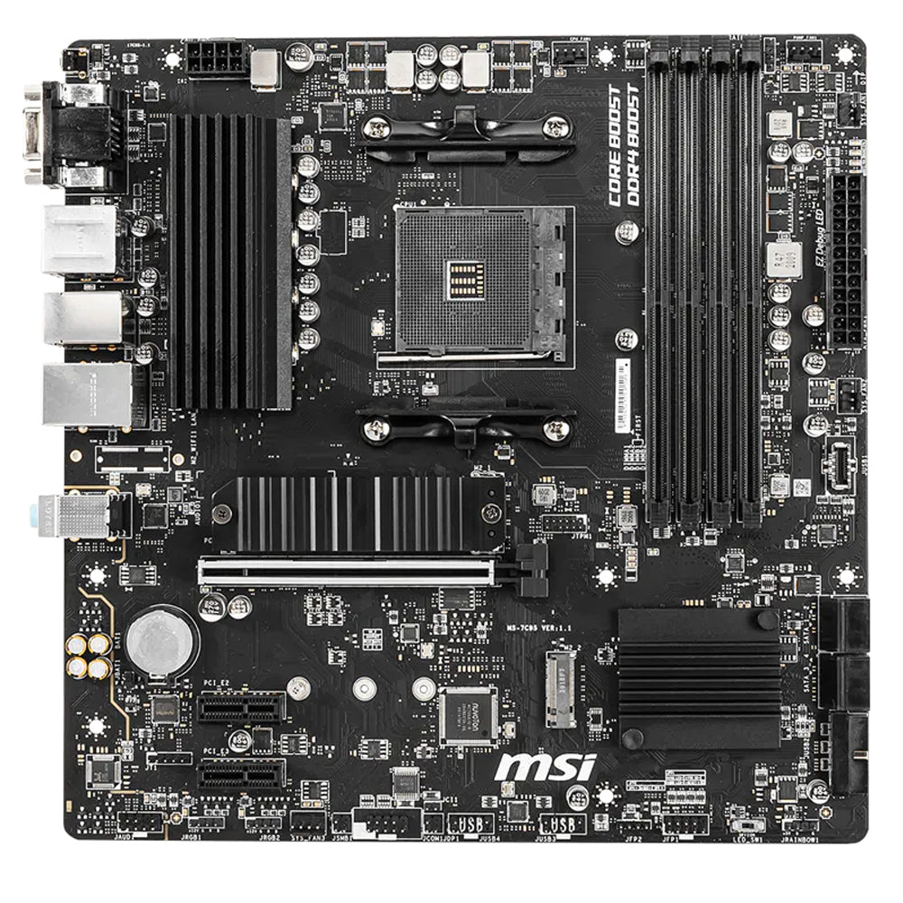 مازر بورد ام اس اى B550M PRO-VDH سوكيت معالج AM4