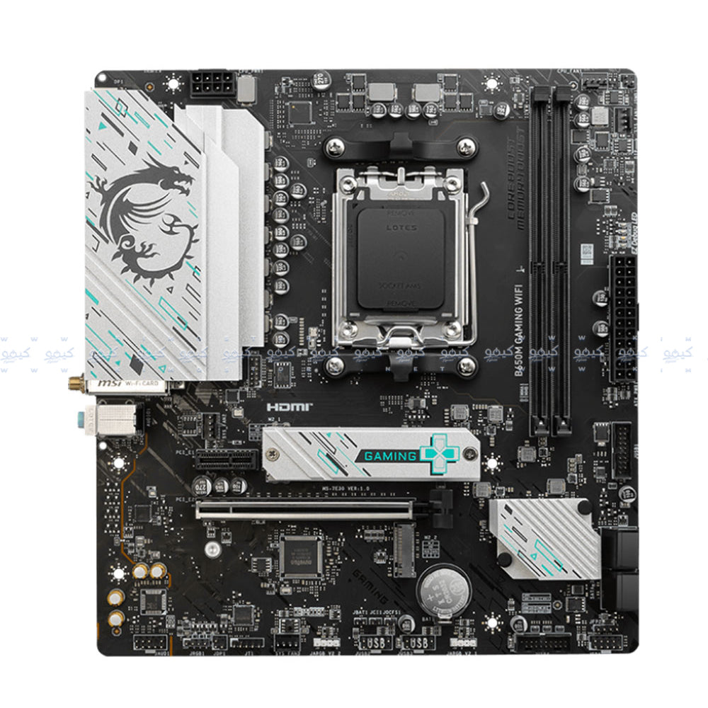 مازر بورد ام اس اي B650 GAMING WIFI سوكيت معالج AM5