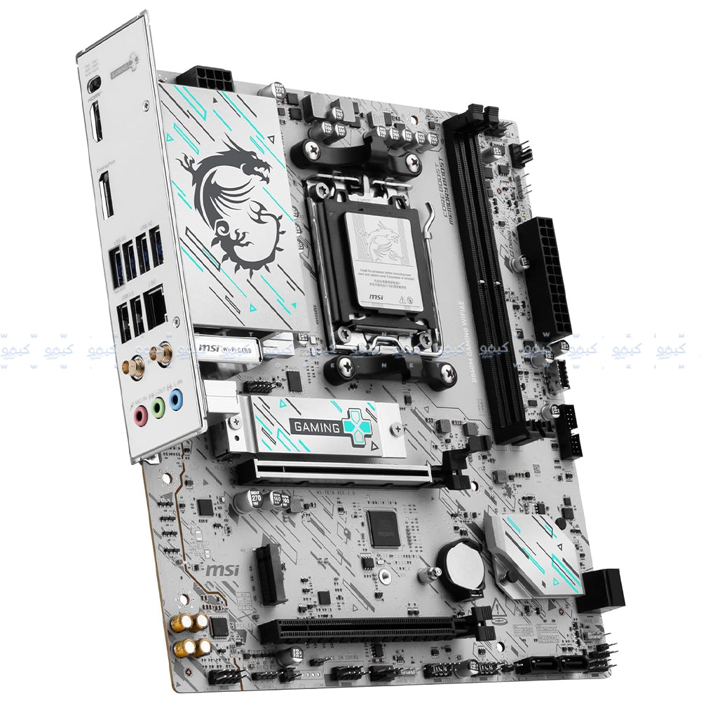مازر بورد ام اس اي B840M GAMING WIFI6E DDR5 سوكيت معالج AM5