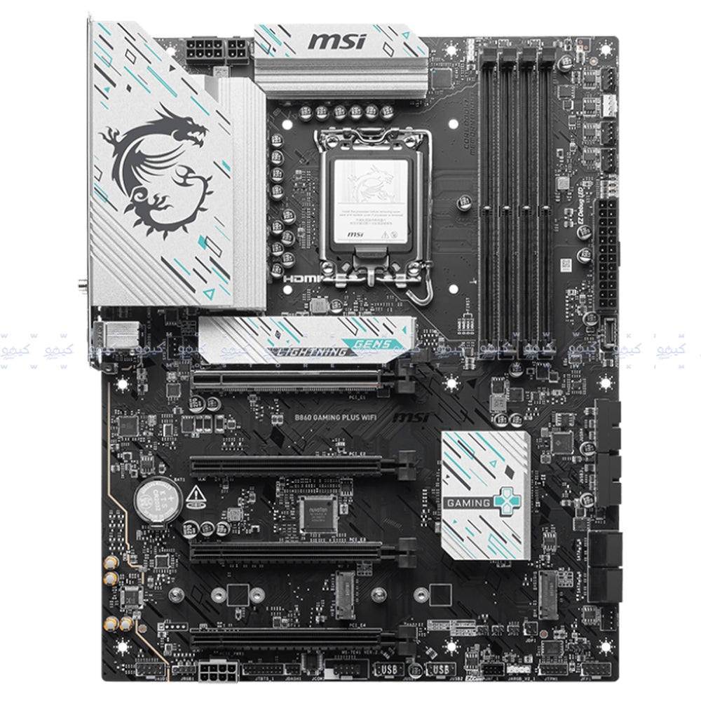 مازر بورد ام اس اي B860 GAMING PLUS WiFi DDR5 LGA 1851