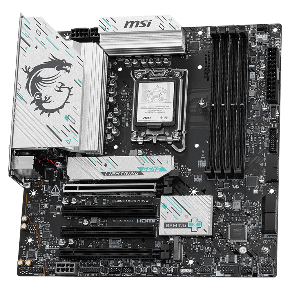 MSI B860M GAMING PLUS WIFI DDR5 Motherboard