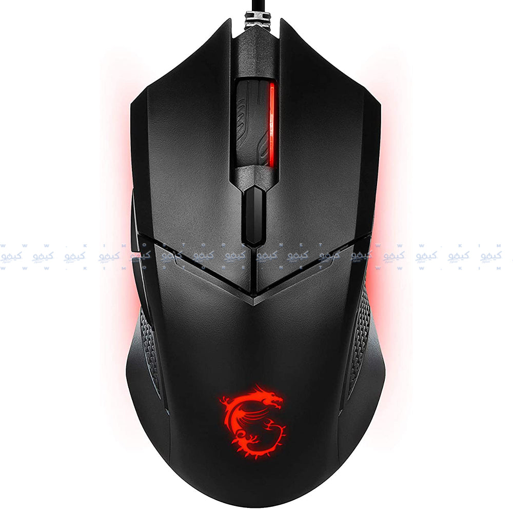 MSI Clutch GM08 Wired Red Light Gaming Mouse 3200Dpi