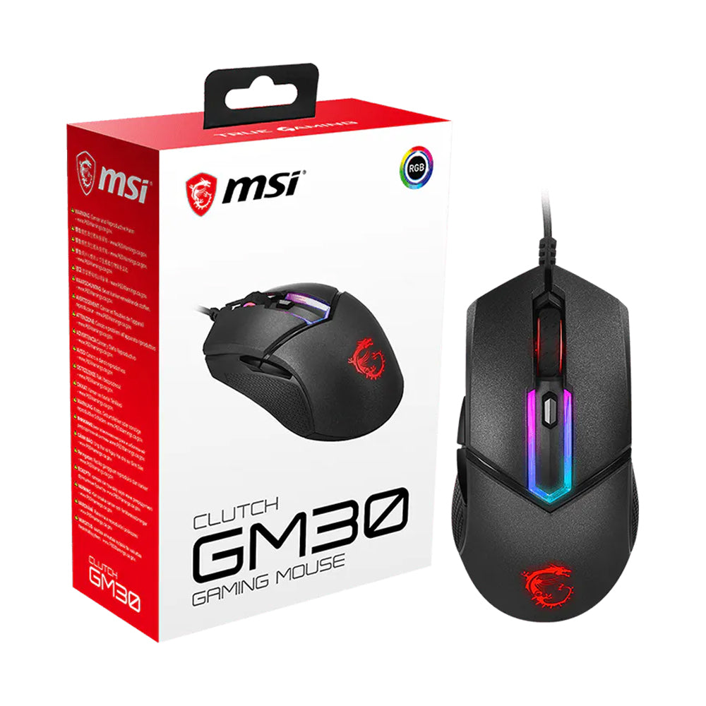 ماوس ام اس اي سلكي RGB جيمنج 6200 نقطة في البوصة Clutch GM30
