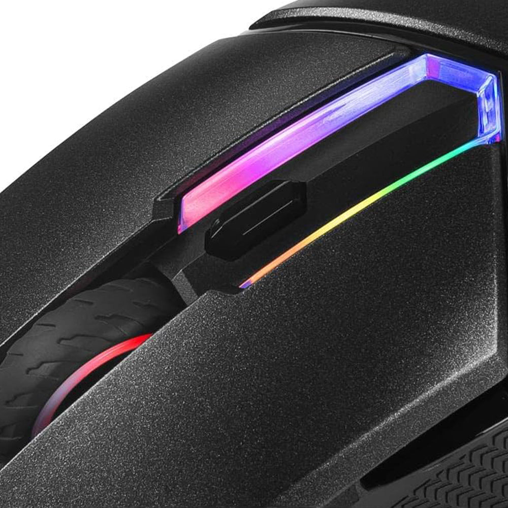 ماوس ام اس اي سلكي RGB جيمنج 6200 نقطة في البوصة Clutch GM30