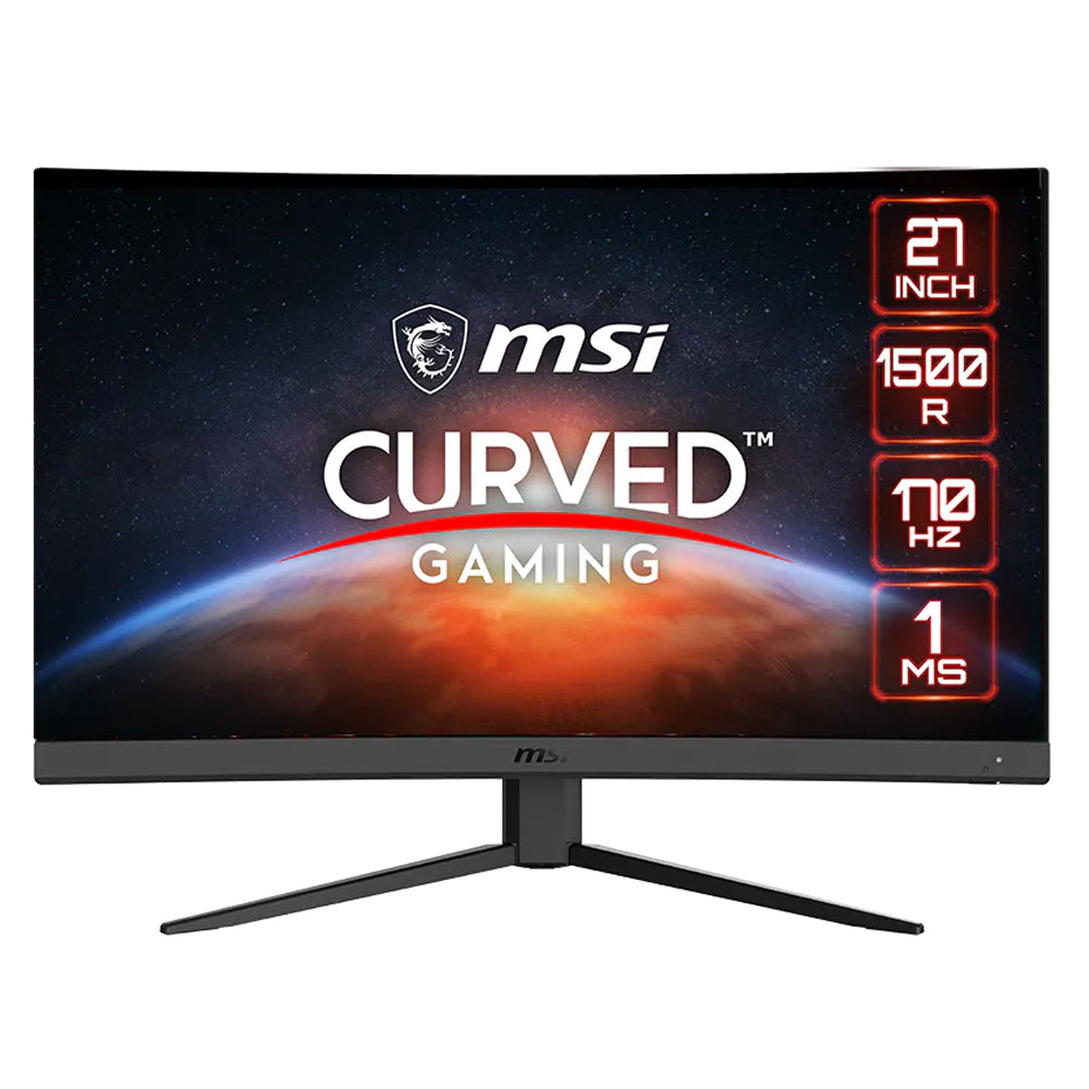 MSI Esports G27CQ4 E2 27 Inch VA WQHD Curved Frameless Gaming Monitor 170Hz