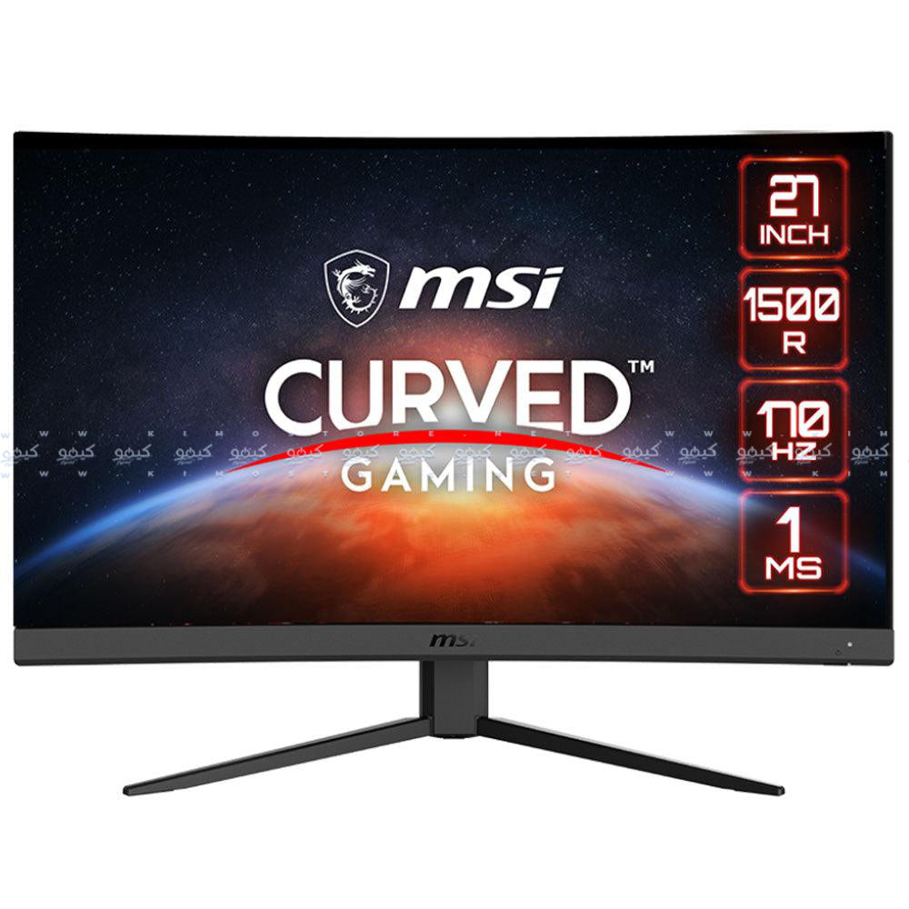 شاشة ام اس اي جيمنج بدون إطار منحنية 27 بوصة 170 هرتز Esports G27CQ4 E2 VA WQHD