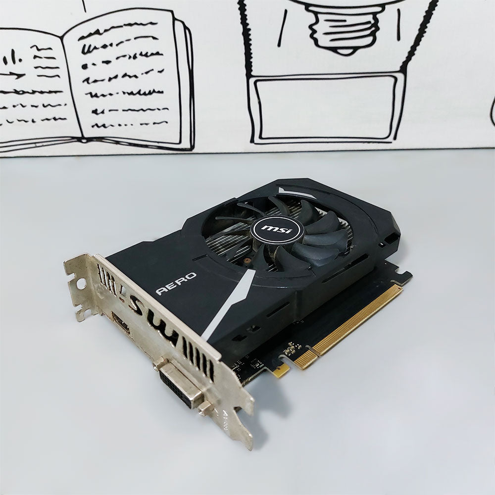 MSI GeForce GT 1030 2GB GDDR4 LP OC Graphics Card (Original Used)