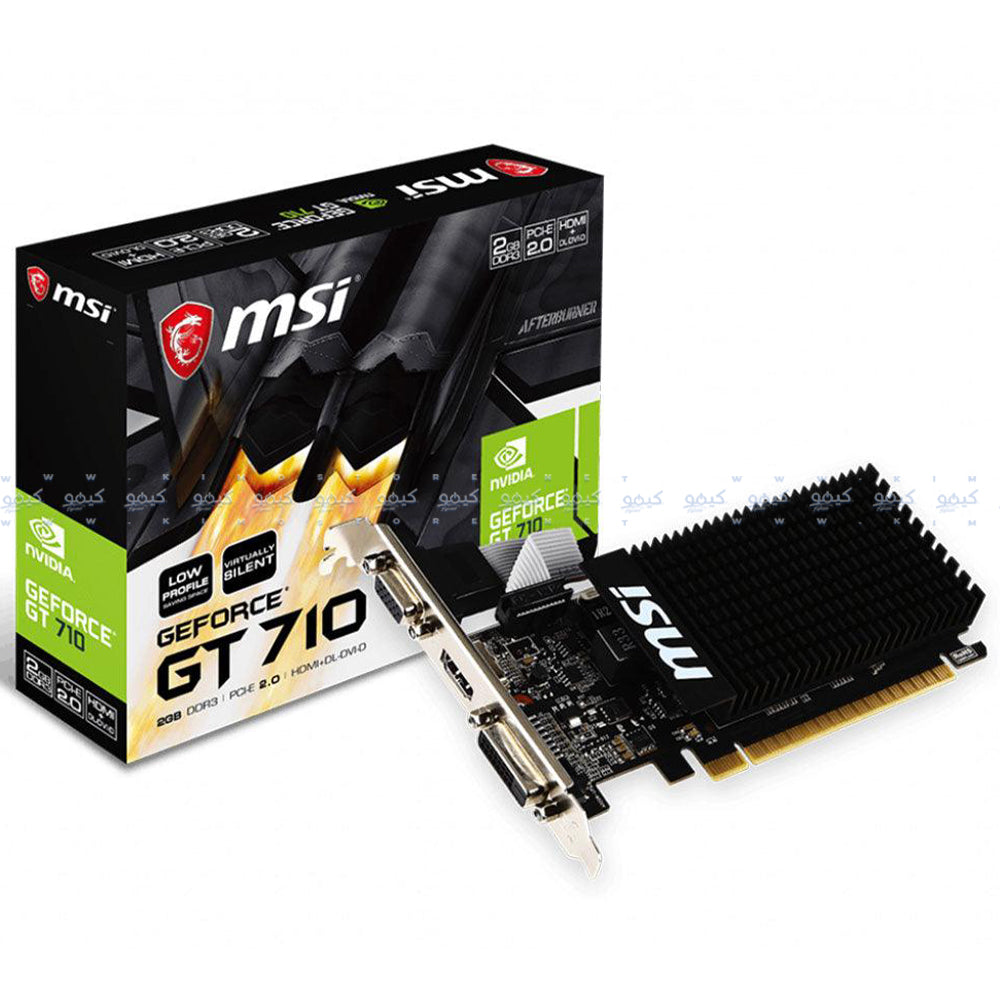 MSI GeForce GT 710 2GB DDR3 LP Graphics Card
