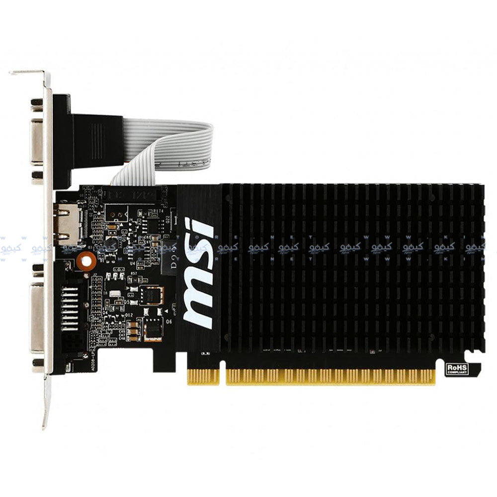 كارت شاشة ام اس اي GeForce GT 710 2GB DDR3 LP