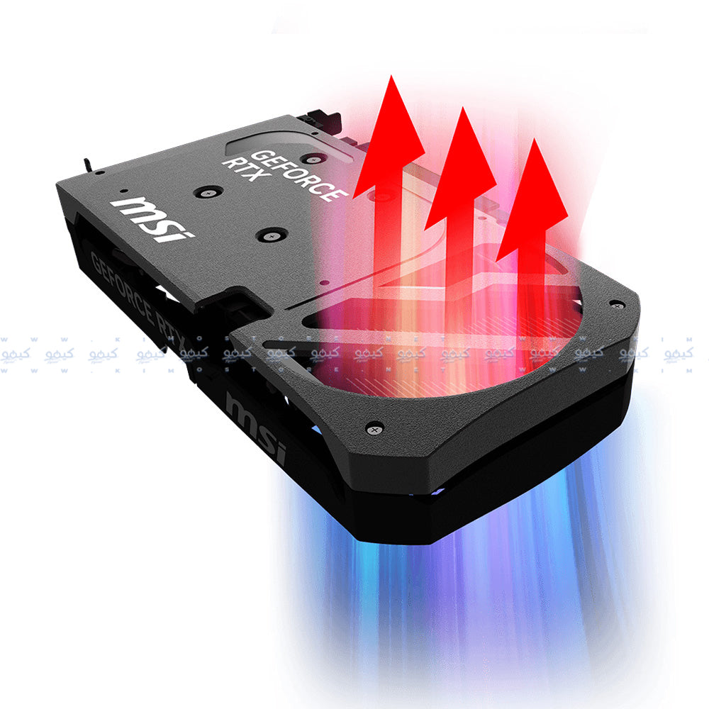 كارت شاشة ام اس اي GeForce RTX 5060 Ti SHADOW 2X OC PLUS 8GB GDDR7