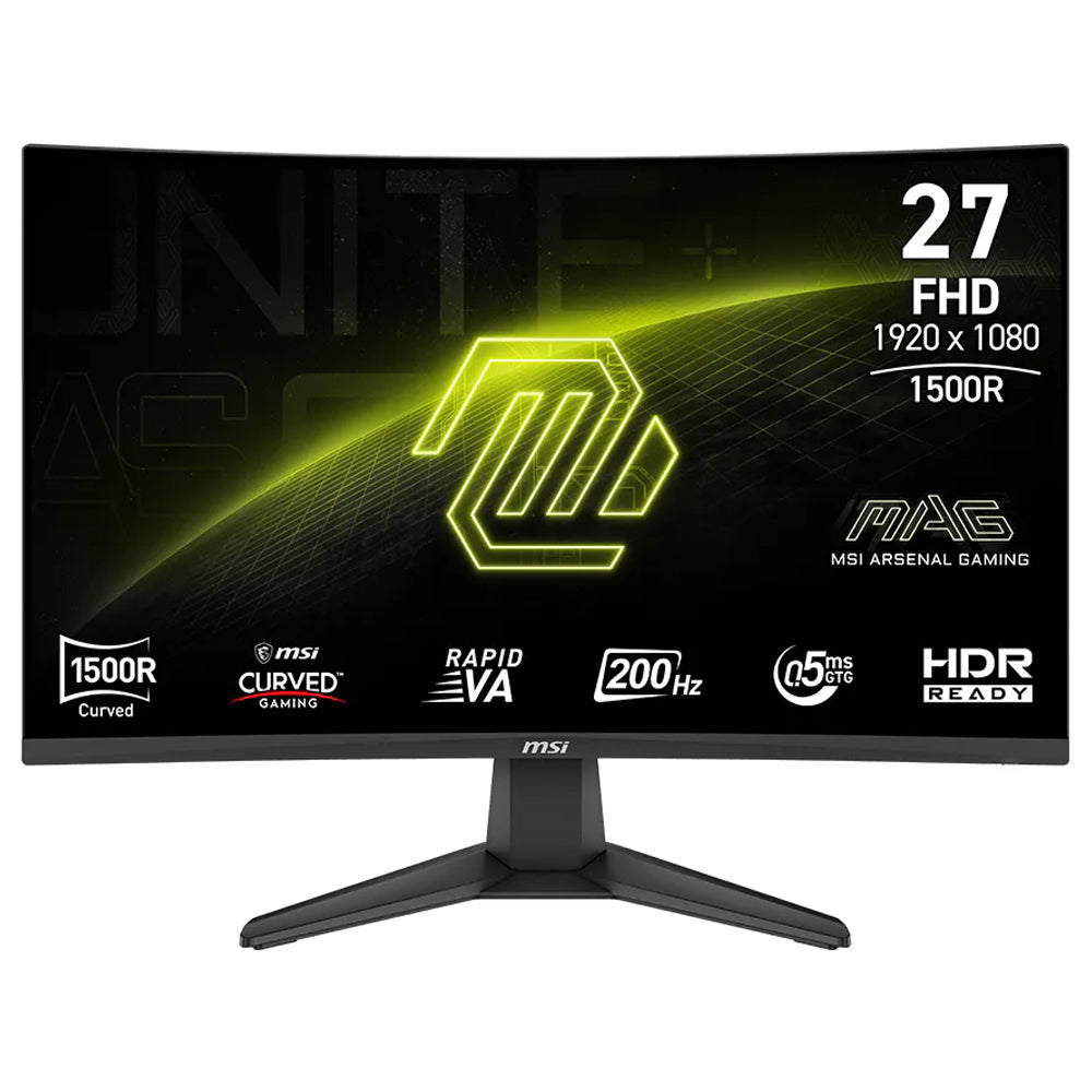 MSI MAG 276CF E20 27 Inch VA FHD Curved Frameless Gaming Monitor 200Hz