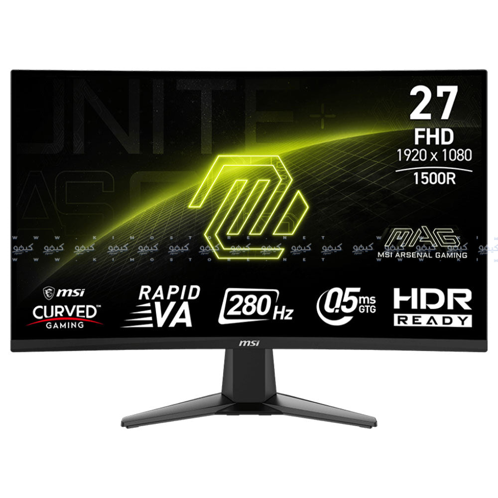 MSI MAG 276CXF 27 Inch VA LED FHD Curved Frameless Gaming Monitor 280Hz