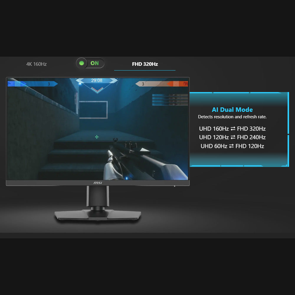 MSI MAG 322URDF E16 32 Inch IPS UHD Gaming Monitor 320Hz