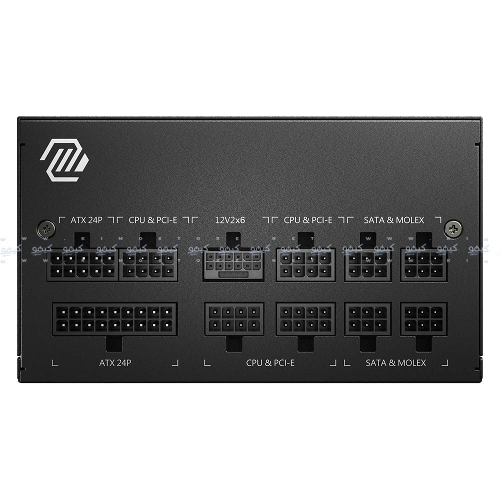باور سبلاي ام اس اي 80 بلس ذهبي 850 وات MAG A850GL PCIE5