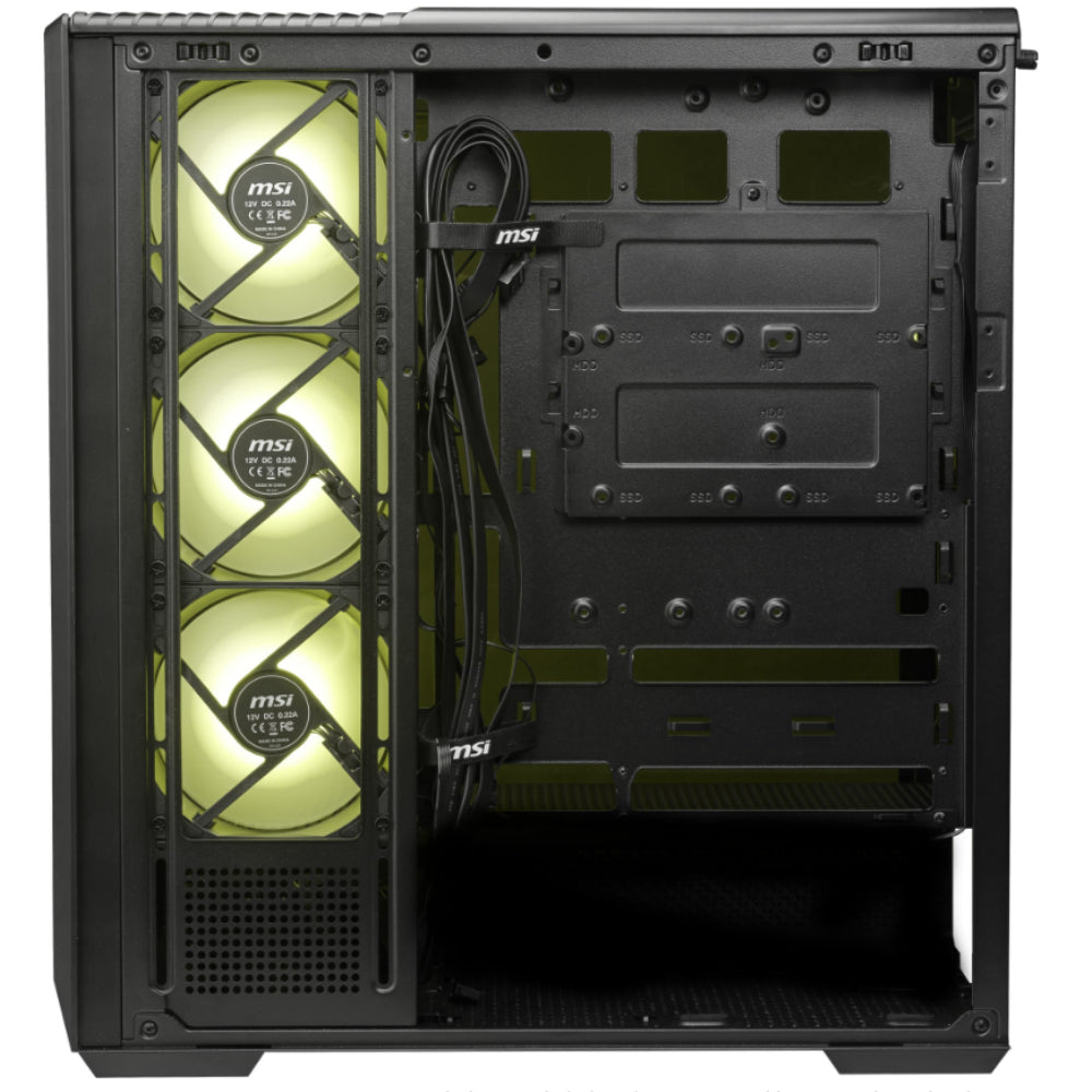 MSI MAG PANO 130R PZ ARGB Gaming Mid Tower Case
