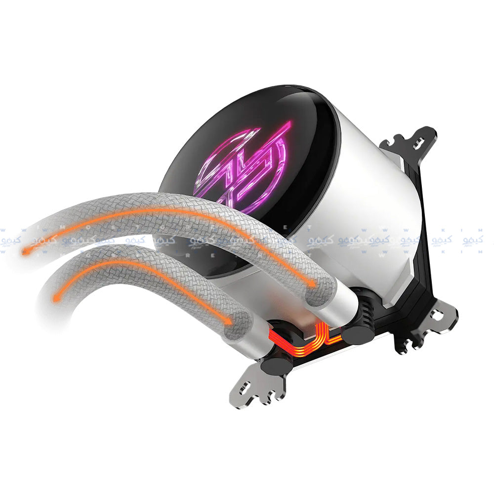 نظام تبريد مائي للبروسيسور ام اس اي MPG CORELIQUID P13 360 White