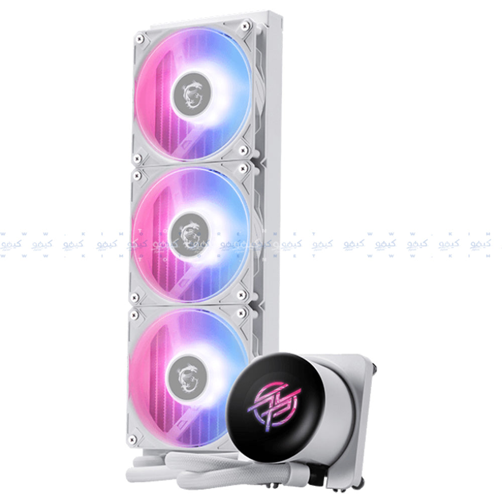 نظام تبريد مائي للبروسيسور ام اس اي MPG CORELIQUID P13 360 White