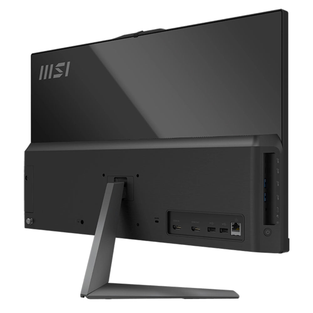الكل في واحد ام اس اي Modern AM242 12M-805EG (إنتل كور i5-1235U - رام 16 جيجابايت - هارد 512 جيجابايت M.2 NVMe - انتل Iris Xe جرافيكس - شاشة 23.8 بوصة FHD IPS - كاميرا ) - اسود