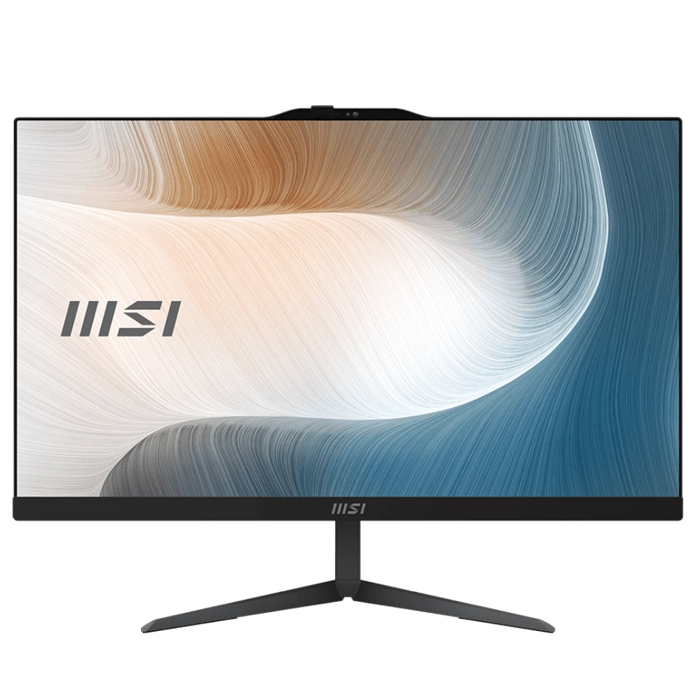 الكل في واحد ام اس اي Modern AM242 12M-805EG (إنتل كور i5-1235U - رام 16 جيجابايت - هارد 512 جيجابايت M.2 NVMe - انتل Iris Xe جرافيكس - شاشة 23.8 بوصة FHD IPS - كاميرا ) - اسود