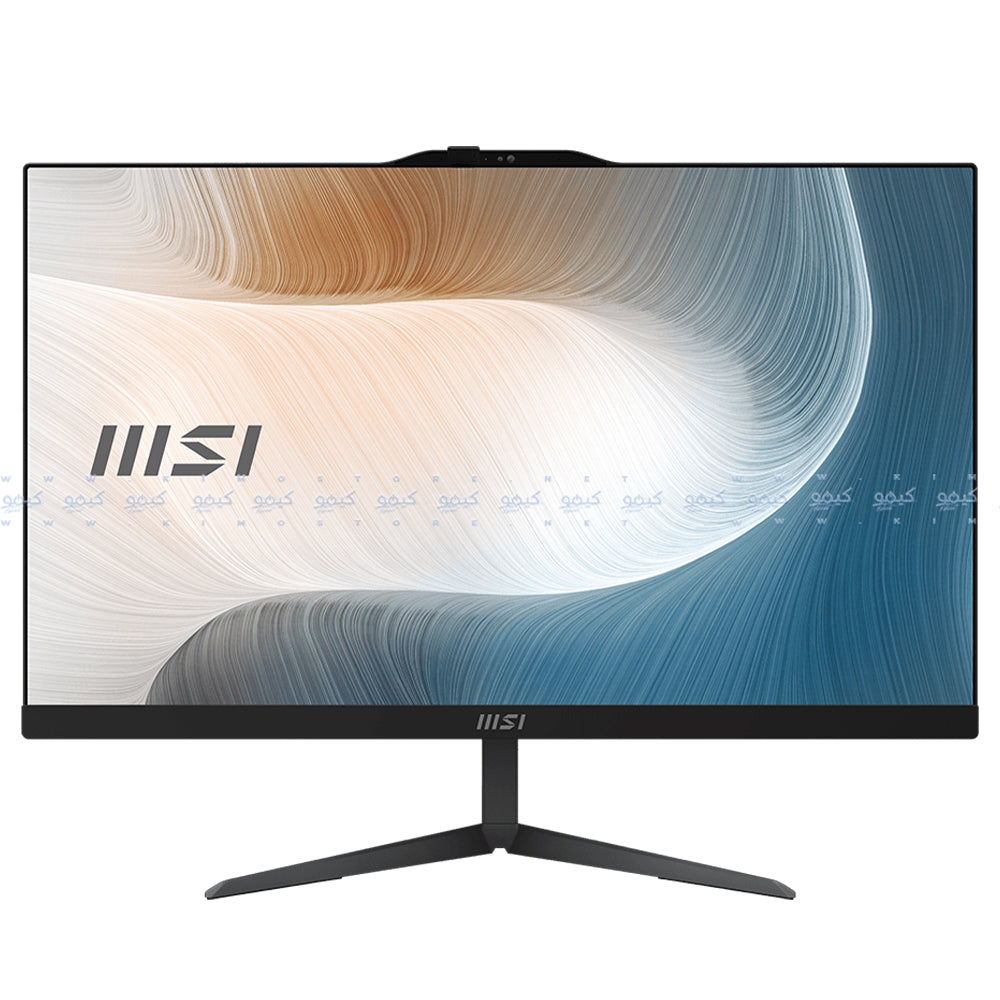 الكل في واحد ام اس اي Modern AM242 12M-805EG (إنتل كور i5-1235U - رام 16 جيجابايت - هارد 512 جيجابايت M.2 NVMe - انتل Iris Xe جرافيكس - شاشة 23.8 بوصة FHD IPS - كاميرا ) - اسود